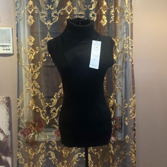 sleeveless knit turteneck tunic bundle [4] ~ L ~ NWT - Picture 3 of 4